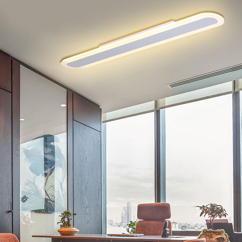 Lineare Form Metall Wandleuchte moderne Stil 1-Licht-Wandbeleuchtung