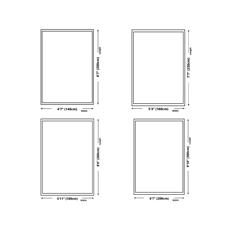 Modern Green Rug Polyester 3D Print Rug Tear Resistant Rug for Drawing Room