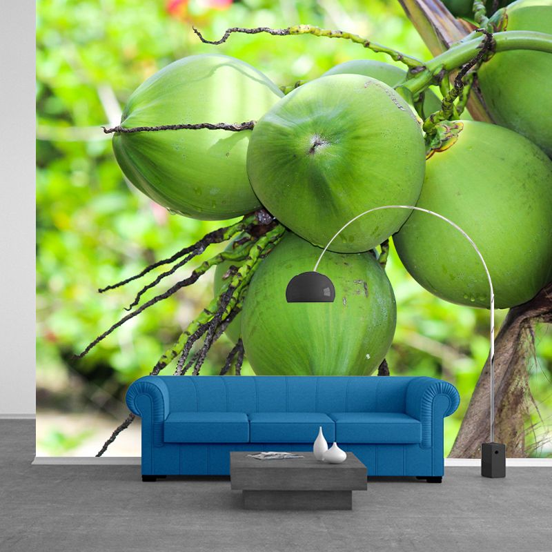 Fashionable Wall Mural Coconut Pattern Living Room Wall Mural