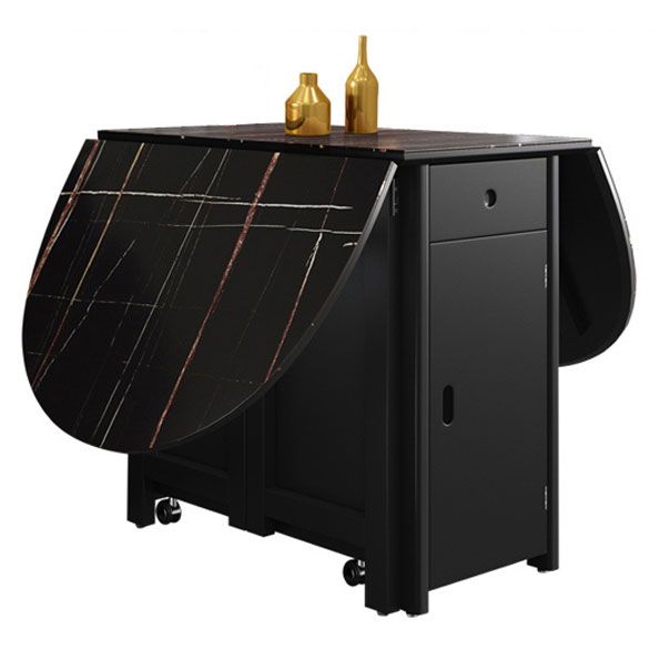 Midden-eeuwse moderne eetkamer tafel rubberwood massieve houten tafel met 4 poten