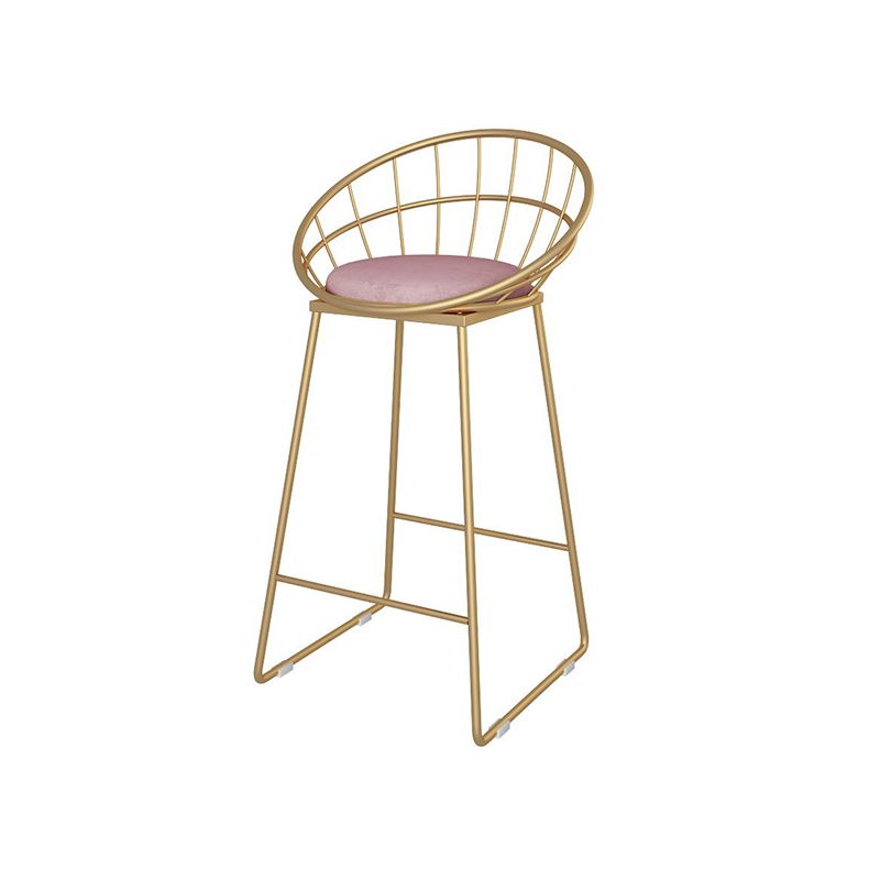 1/3 Pieces Oval Bar Stool and Table Set Glam Table and Stool Set