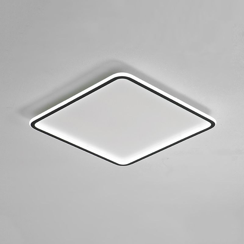 Modern LED Flush Mount Ceiling Fixture Ringed Light Room Hall Foyer Light Indoor Shop Lighting