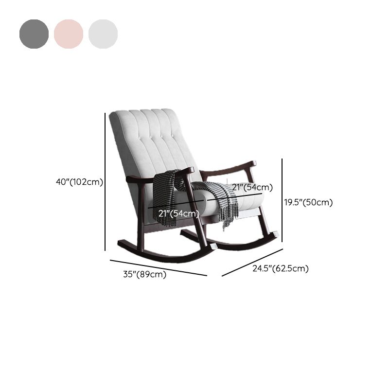 Modern Simple Style Sofa Rocking Chair Indoor Rocking Chair for Break