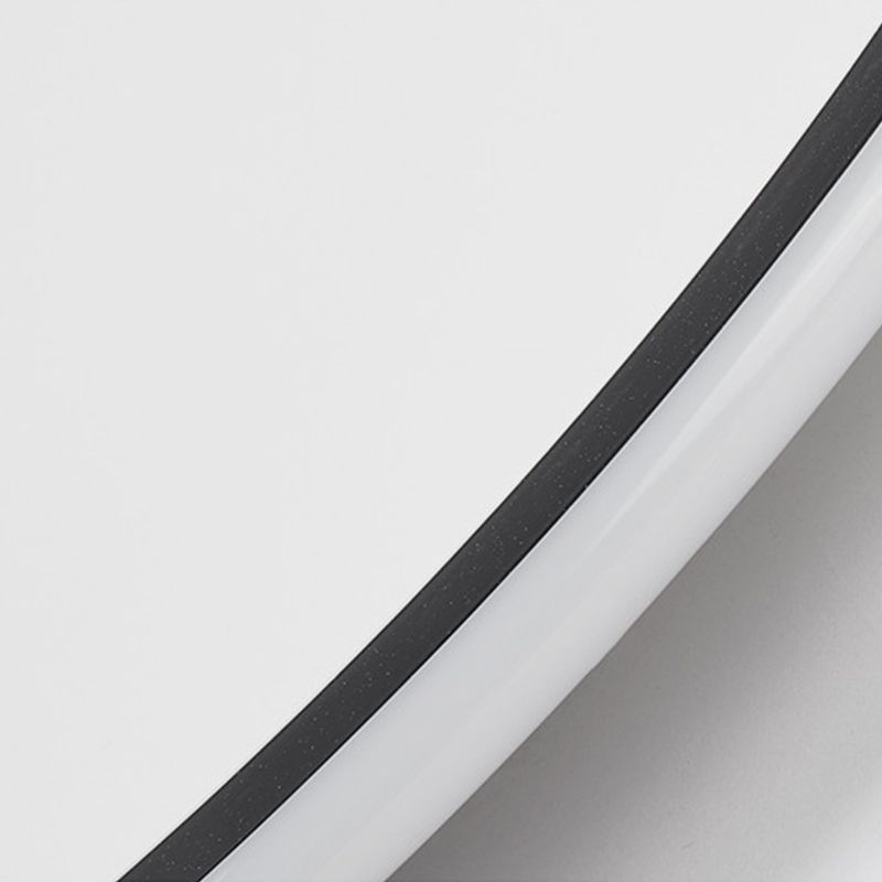 Luces de techo de círculo de luz de techo de metal de estilo minimalista