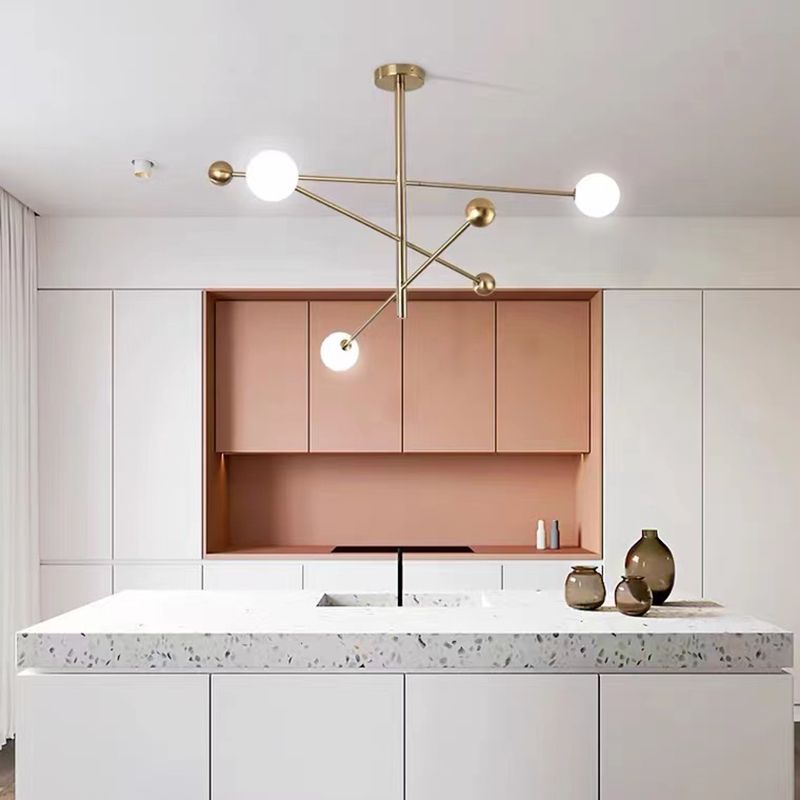 Witglas Sputnik Hanglampverlichting Warmtures Modern Suspension Light (lamp niet inbegrepen)