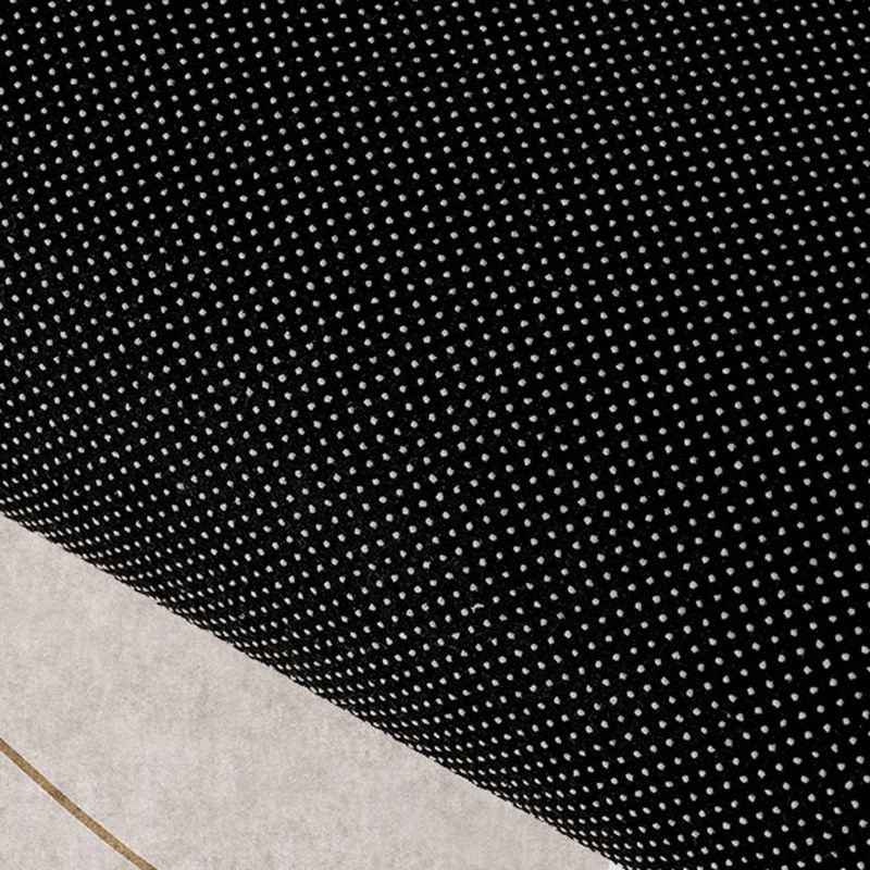 Modern Carpet Rustic Effect Area Rug Washable Polyester Anti-Slip Carpet for Home Decoration
