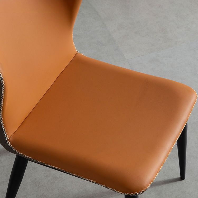 Silla industrial del lado del Wingback de la silla de la cocina del comedor del metal
