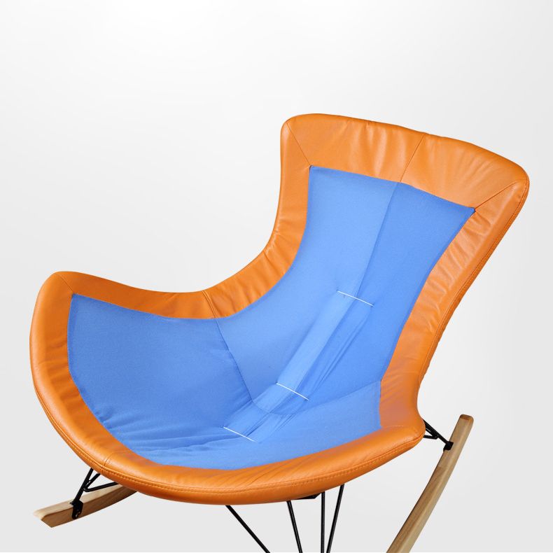 Simple Style Single Rocker Chair Leisure Lazy Chair for Bedroom