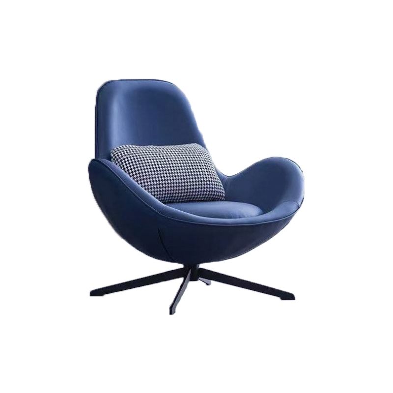 Faux Leather Chair31.8" L x30.3"W x33.4"H Swivel Chair for Living Room