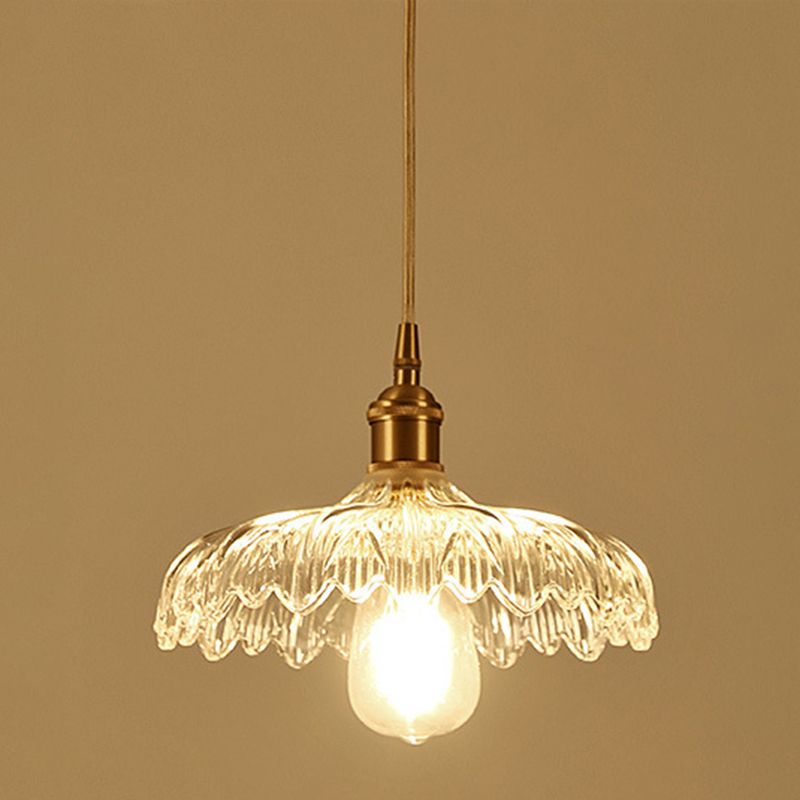Luce a soffitto a sospensione industriale Luce a sospensione a 1 luce per camera da letto