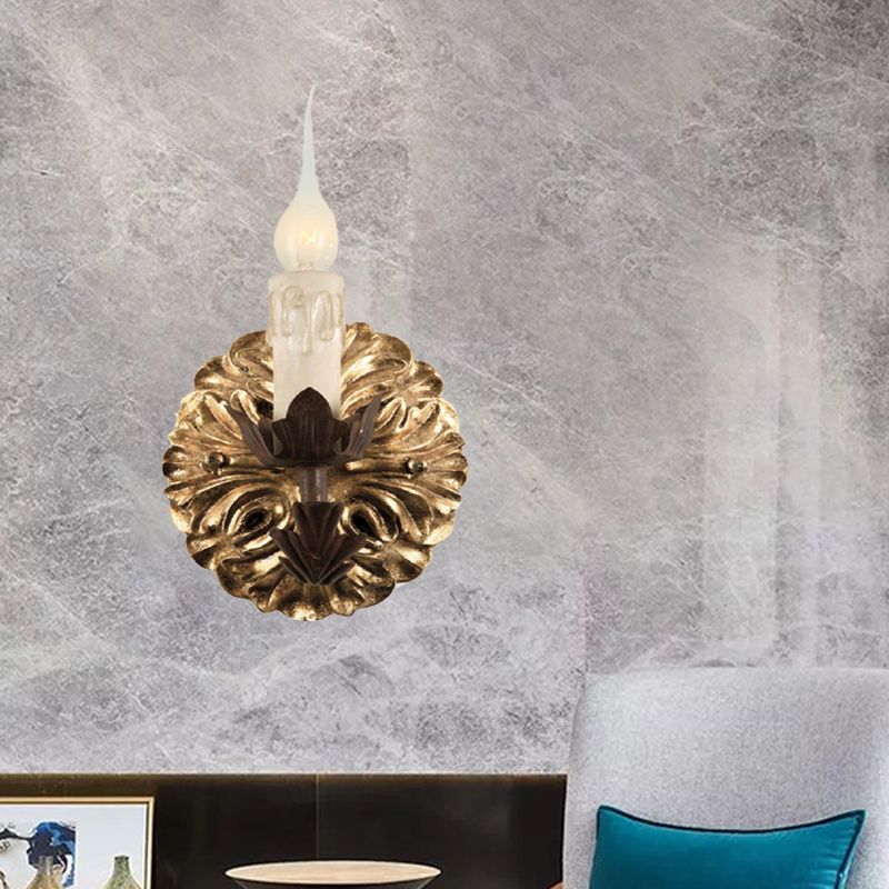 Óxido iluminación de pared de una sola luz