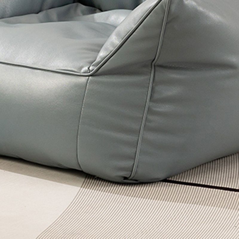 Faux Leather Chair 31.4" L x 31.4" W x 31.4" H Arms Included Chair