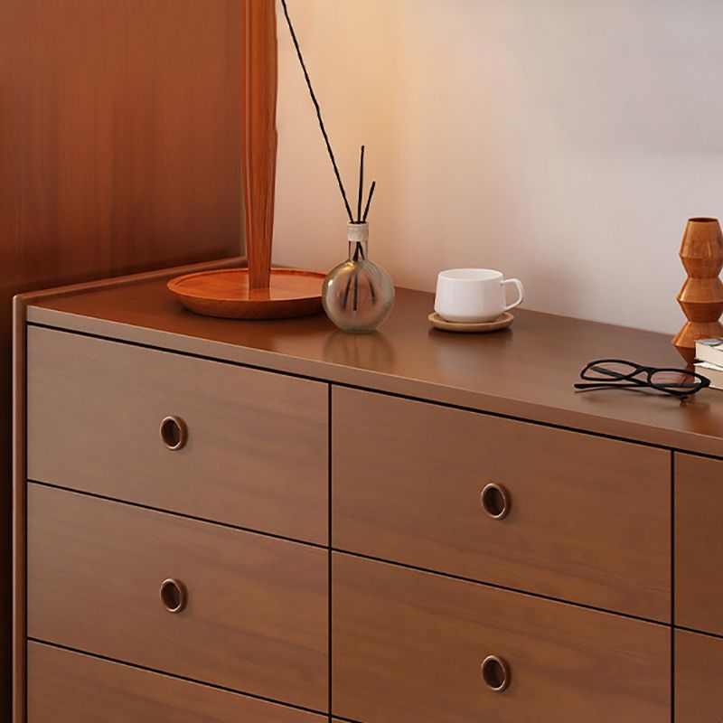 Modern Dresser Solid Wood Storage Chest Dresser with 5/6/9 Drawers