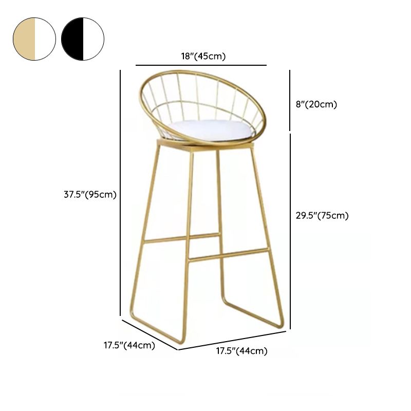Glam Style Bistro Set 1/2/3 Pieces Stone Bar table with Upholstered Stools