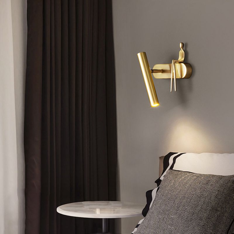 Metal Wall Sconce Light Modern Style Wall Sconce Lighting for Living Room