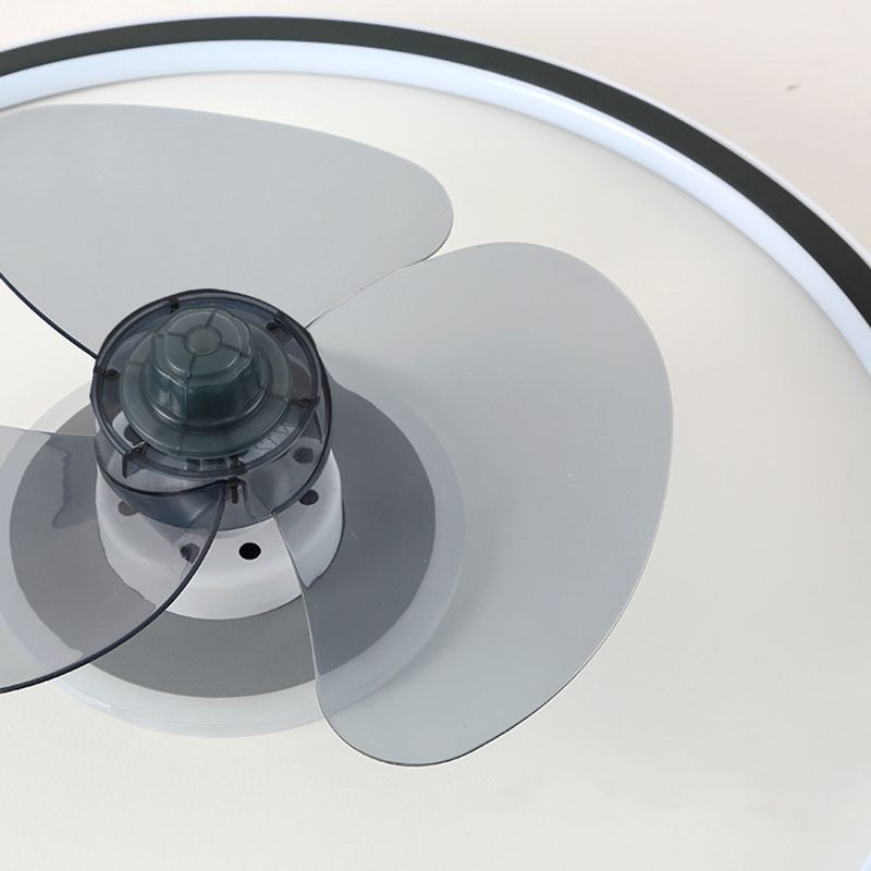 2 Light Ceiling Fan Lighting Modern Style Metal Ceiling Fan Light for Bedroom