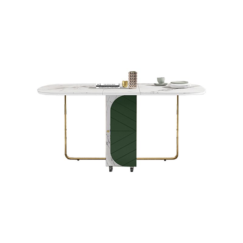 Contemporary Dining Set 1/2/3/5 Pcs Folding Dining Room Table and Chairs