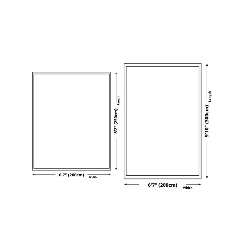 White Modern Rug PVC Color Piece Rug Washable Rug for Home Decor