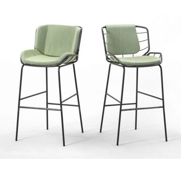 Modern Round Bar Table Set 1/2/3 Pcs Matte Finish Bar Height Set