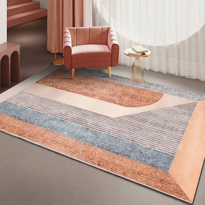 Geometrischer Indoor Teppich Patchwork Morandi Farbe Moderner Fläche Teppich Polyester Teppich für Wohnzimmer