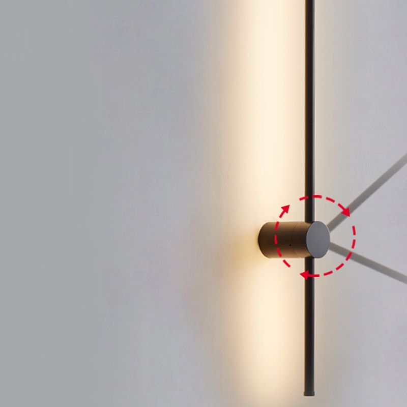 Linear Wall Wall Lighting Modern Style Metal Multi Lights Wall Lighting Ideas