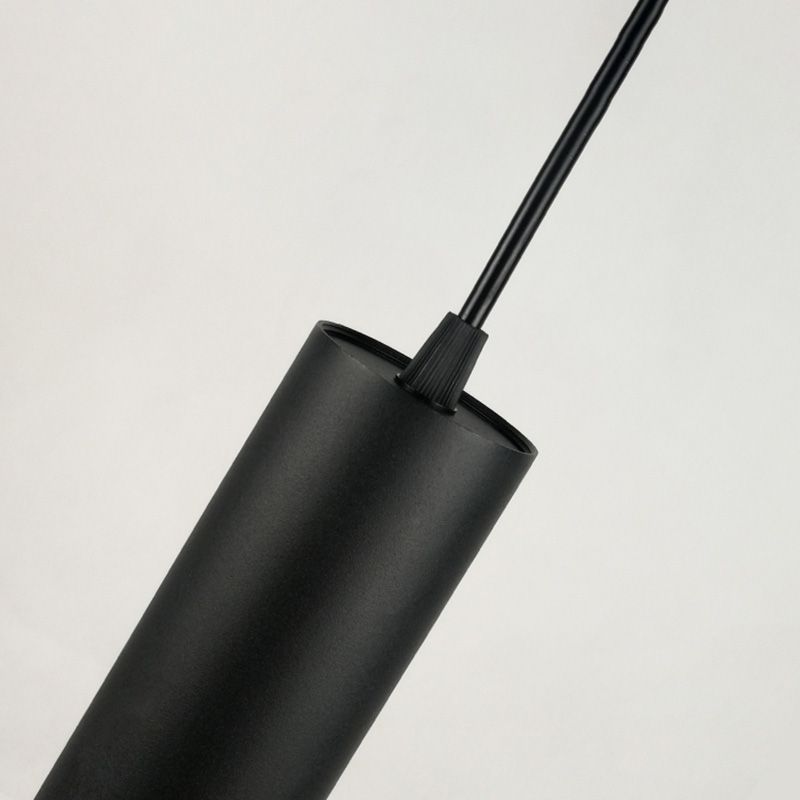 Pendre de tube en aluminium Minimalisme de lampal de plafond LED LED HORDING FOR POUR RABLÈME