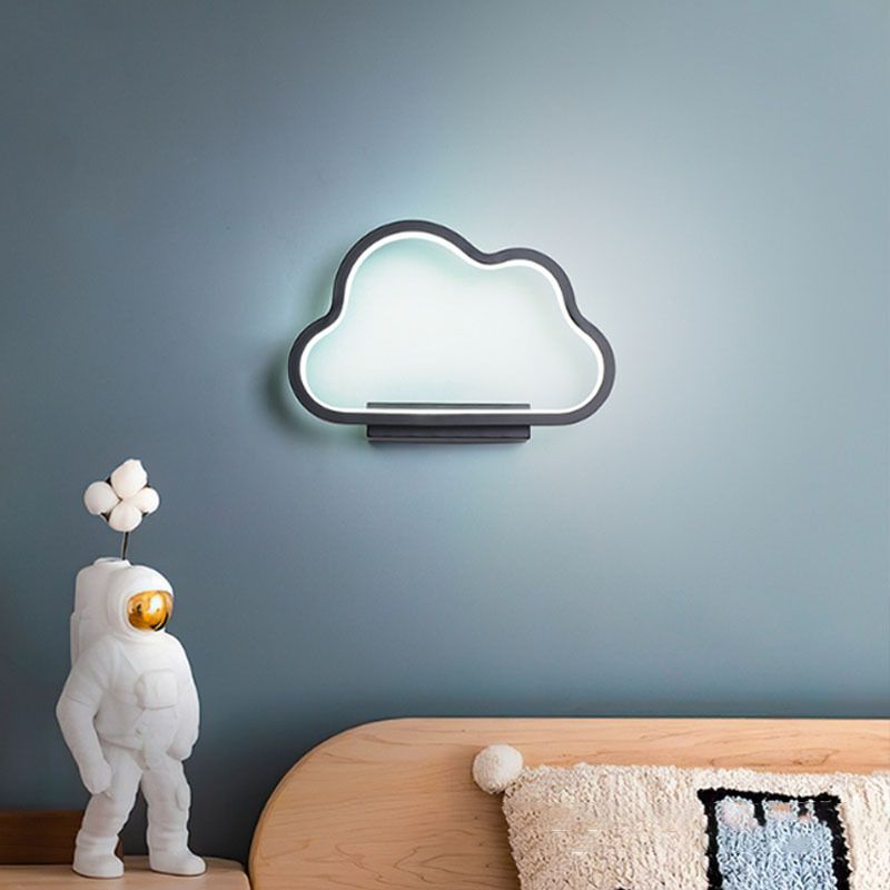 1-Light LED Wall Sconce Light Modern Simple Wall Mount Light for Living Room