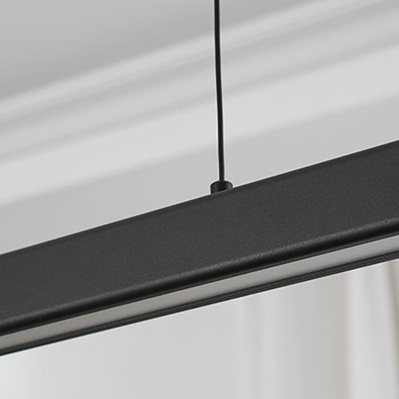 Contemporary Kitchen Pendant Light Metal Linear Island Pendant Light