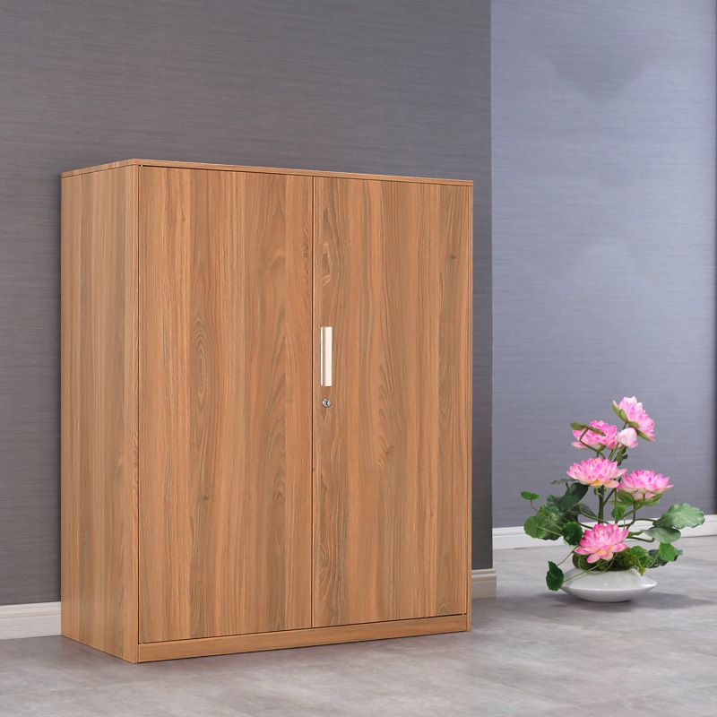 Industrial File Cabinet Adjustable Storage Shelves Wood Fireproof Cabinet