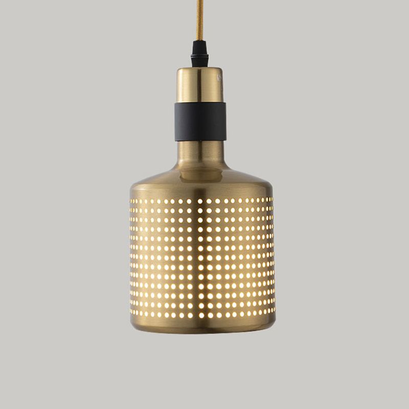 Metal Contemporary Pendant Light 1-Light Hanging Ceiling Light for Dining Room