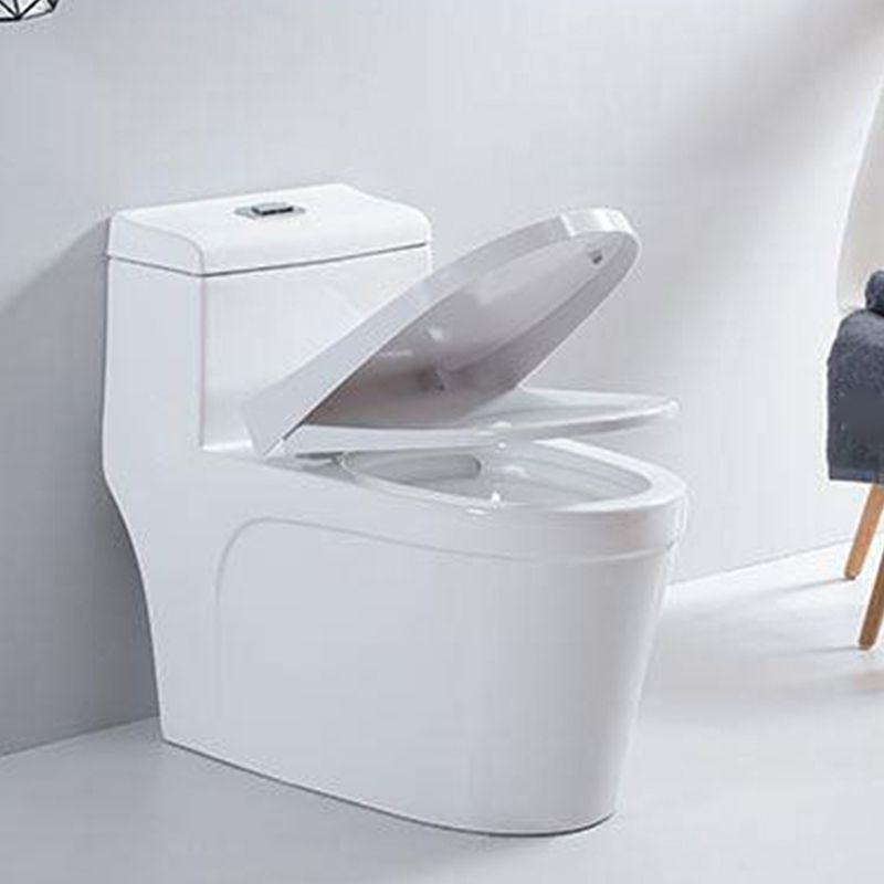 Contemporary White Ceramic Toilet Bowl Floor Mount Urine Toilet for Washroom
