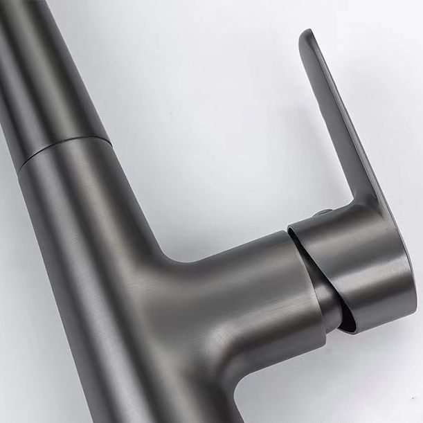 Modern Pull Down Kitchen Faucet Single Handle Faucet with Pull Out Sprayer