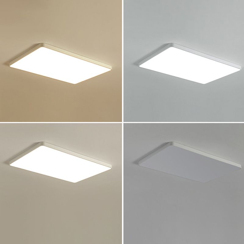 Geometrische Acryl-LED-Deckenleuchten im modernen Stil, 1-Licht-Unterputzlampen