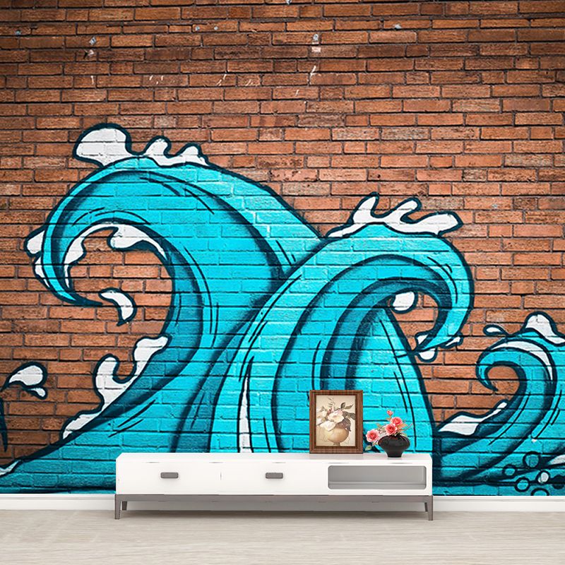 Illustration Wall Mural Classic Stain Resistant Art Wall Murals for Home