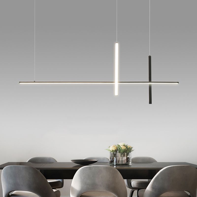 Zeitgenössische Inseln Leichte Einfachheit hängende Beleuchtung für Wohnzimmer