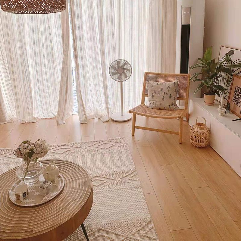 Contemporary Style Coffee Cocktail Table Solid Wood Round Coffee Table