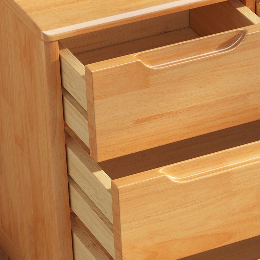 Rectangular Wood Chest Modern Style 5/6/7 - Drawer Accent Chest