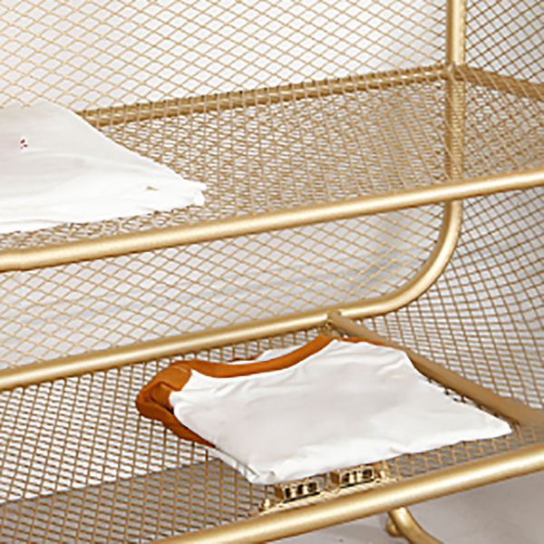 Contemporary Style Wardrobe Cabinet Metal Wardrobe Closet for Bedroom