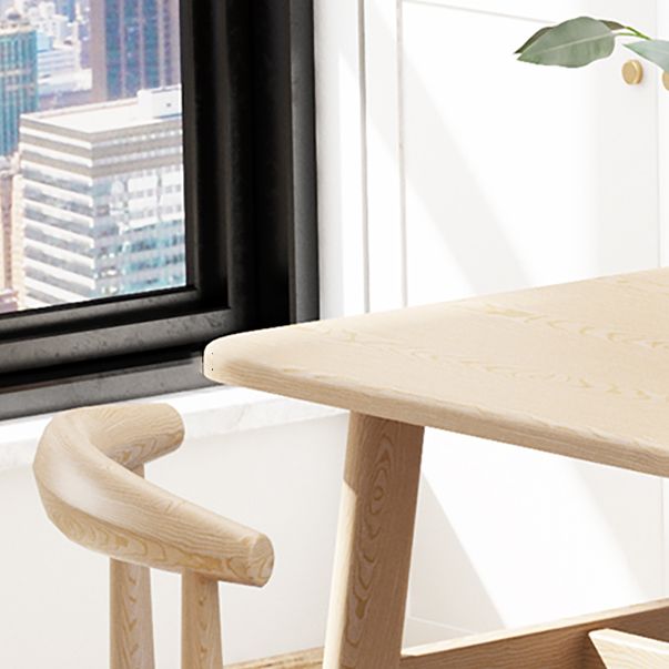 Modern 1/2/5/7 Pieces Dining Set Rectangle Wood Dining Table for Kitchen