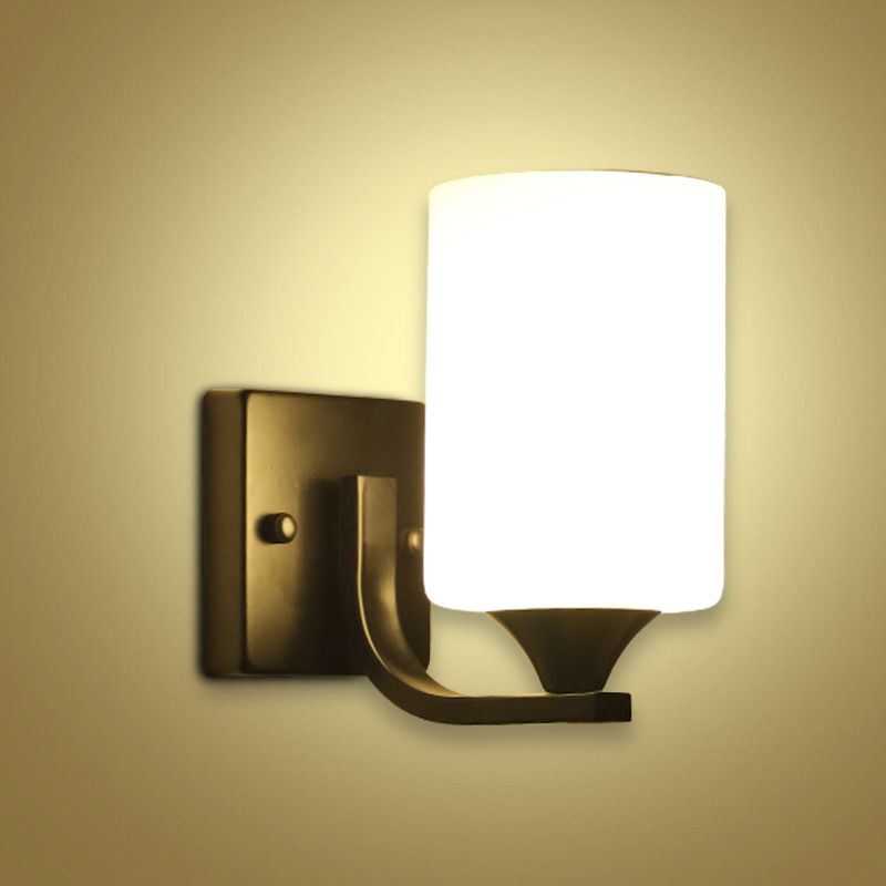 Cilinder Wandlicht SCONCE Moderne minimalistische stijl Glass Sconces