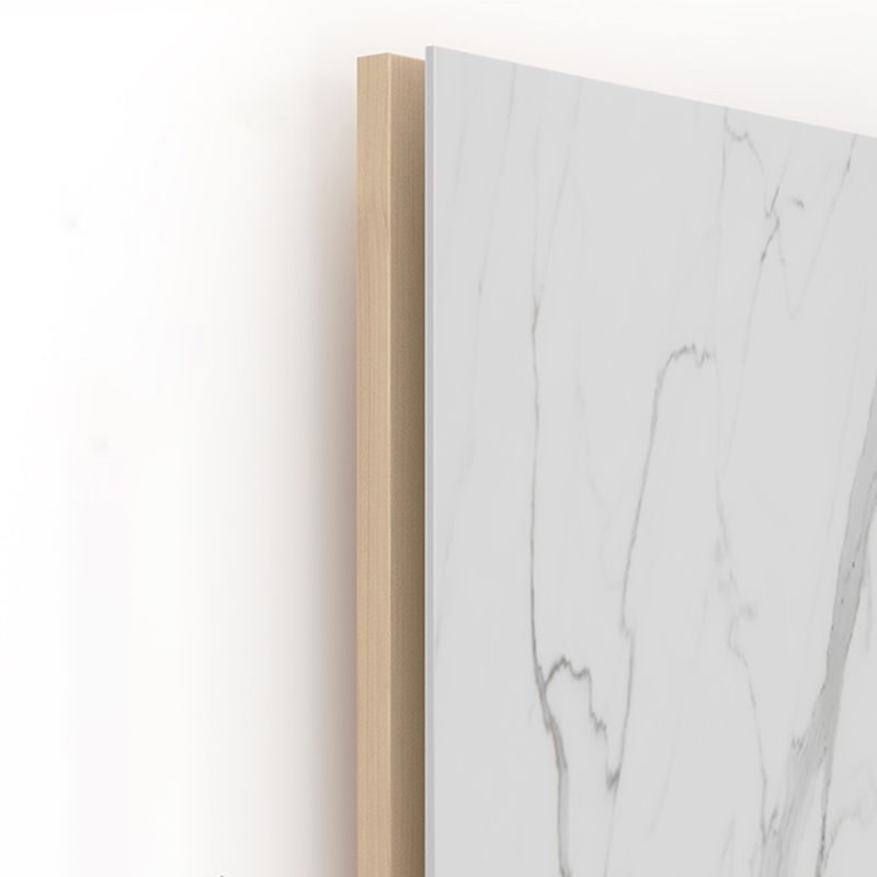 Contemporary Style Stone TV Stand Enclosed Storage TV Cabinet with Drawers