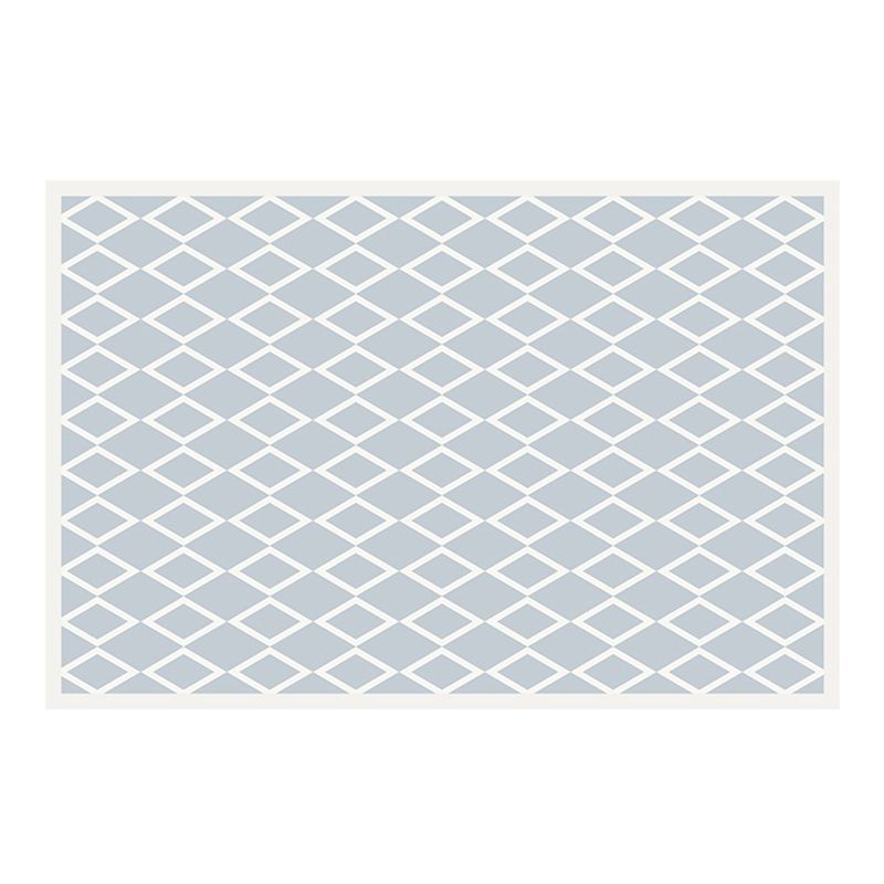 Modern Indoor Rug Polyester Graphic Rug Stain Resistant Rug for Living Room