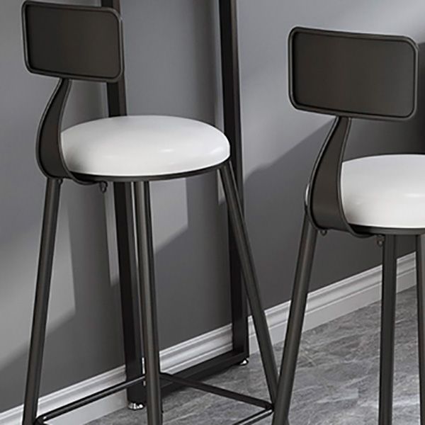 Modern Bar Table Set 1/3 Pieces Faux Marble Rectangle Bistro Set for Indoor