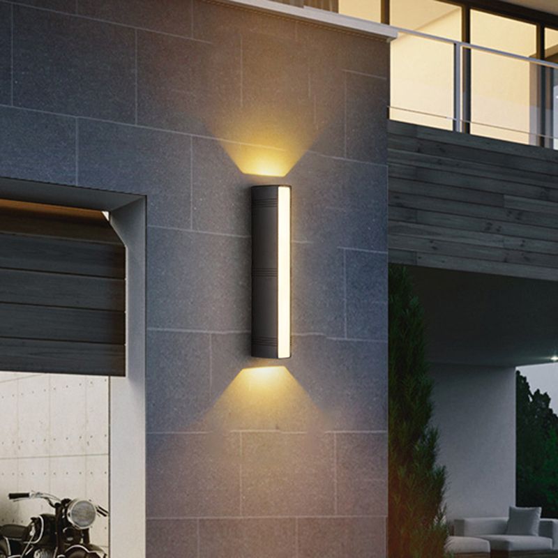 Stile Nordic in stile Alluminio Lumo geometrico Led Sconce per all'aperto