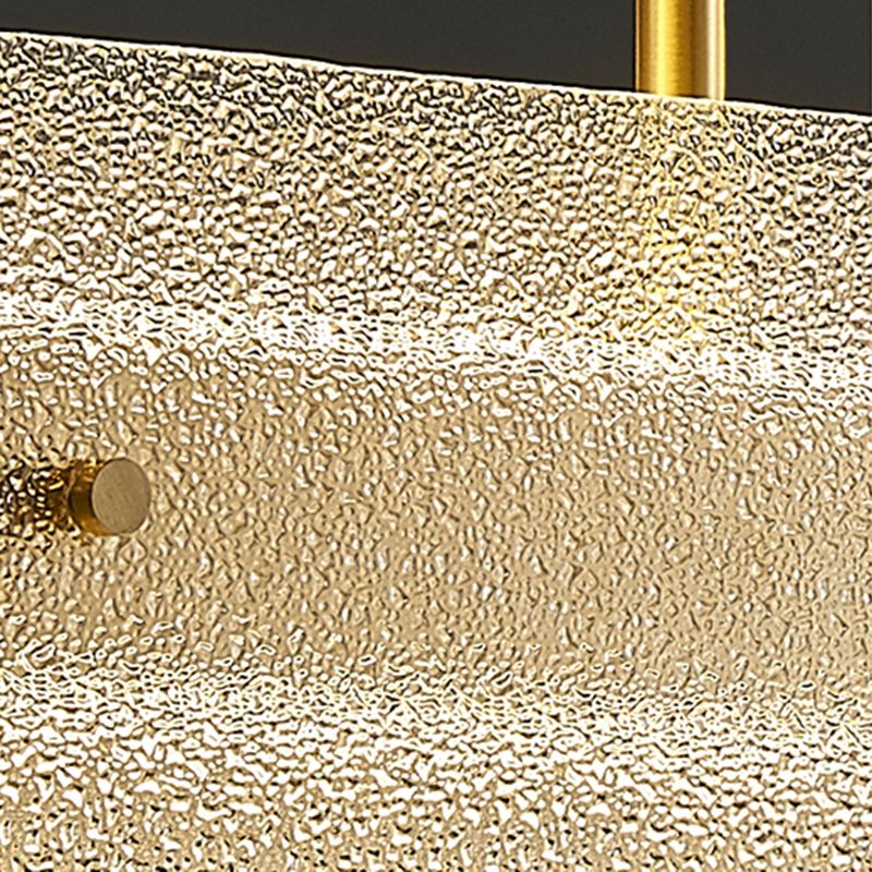 Simplicity Modern Kitchen Island Light Glass Shade Hanging Lamp for Dining Room