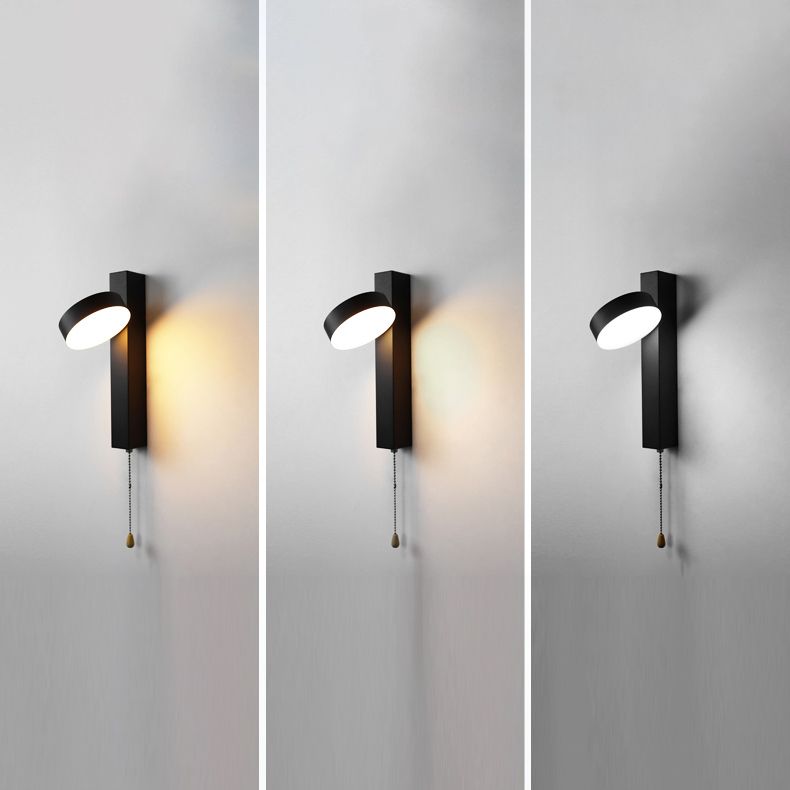 Rotatable LED Reading Lamp Contemporary Simplicity Wall Sconce Light Fixture for Bedroom