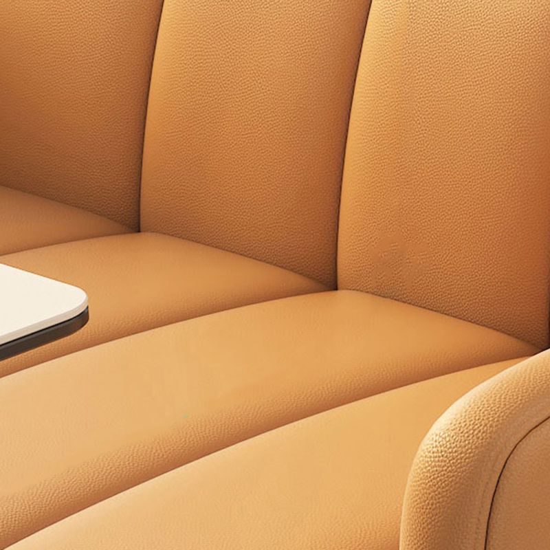 31.5"High Contemporary Fabric Sewn Pillow Back Sofa for Restaurant and Cafe