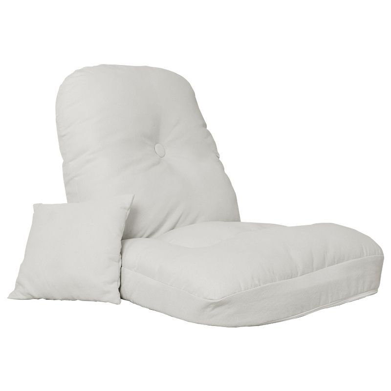 21.65" Wide x 22.04" Deep Cotton Blend Accent Room Chair with Tufted Back