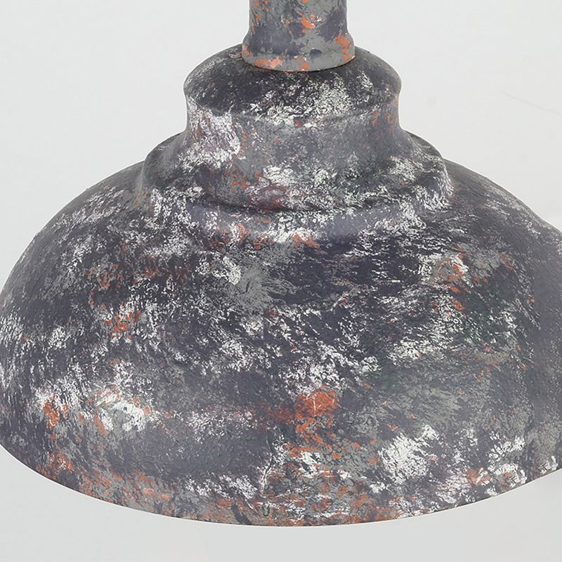 11.8" Wide Dome Hanging Lamp Vintage Industry Style Metal Pendant Light for Bedroom Living Room