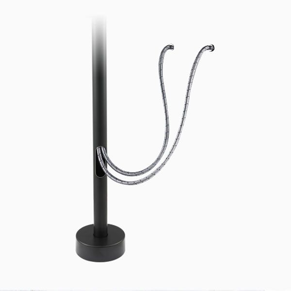 Contemporary Metal Freestanding Faucet Floor Mounted Freestanding Bathtub Faucet